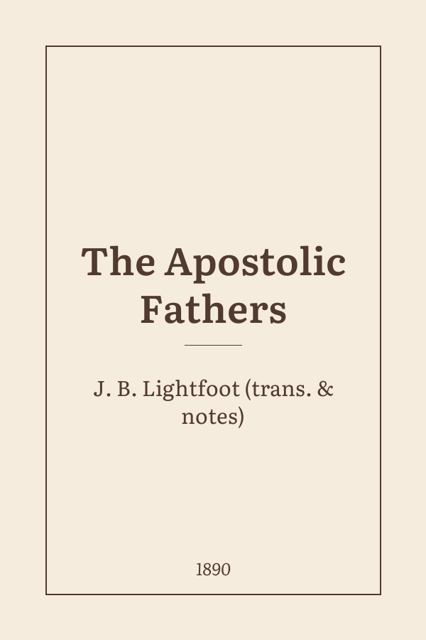 The Apostolic Fathers