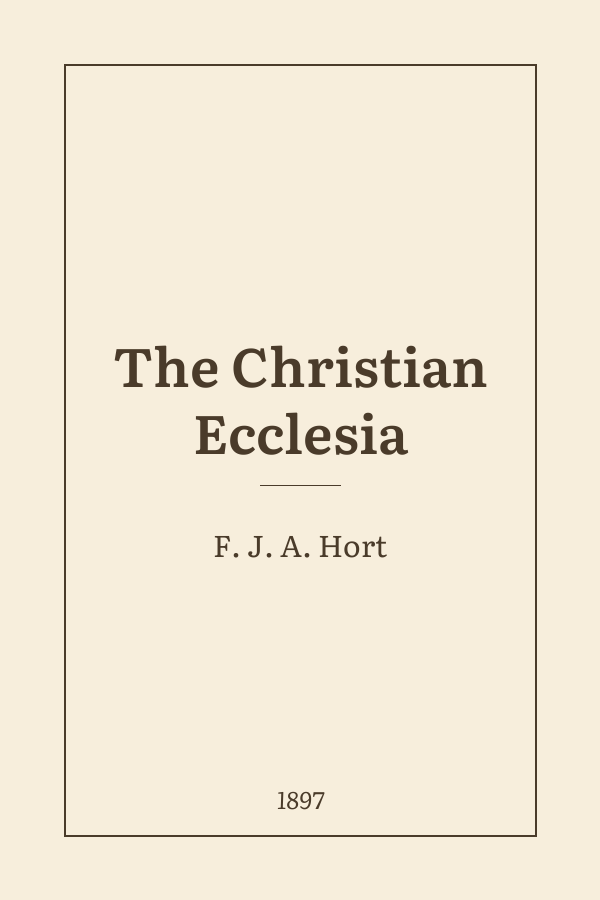 The Christian Ecclesia