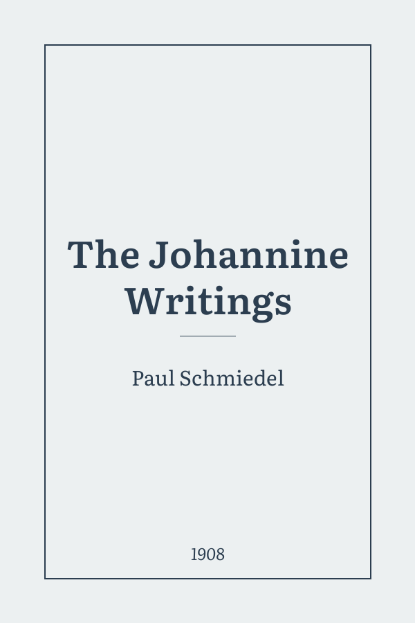 The Johannine Writings