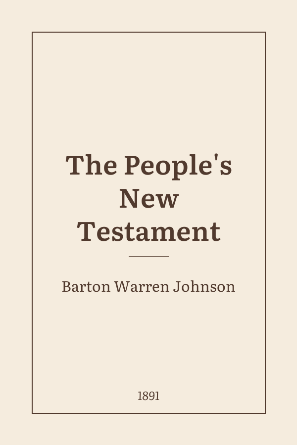 The People's New Testament